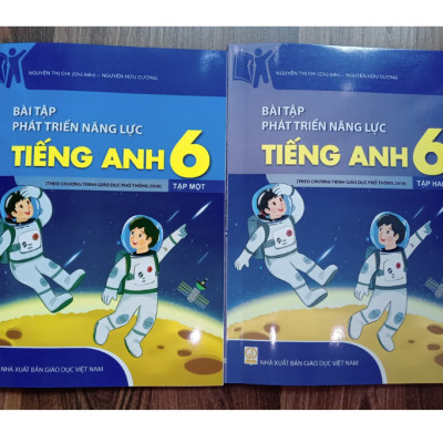 Sách - Bài tập phát triển năng lực tiếng anh 6 - Tập 2 ( theo chương trình giáo dục phổ thông 2018 )