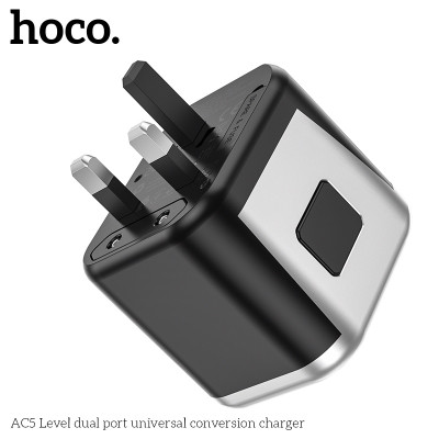 Ổ cắm du lịch nhật bản, quốc tế, đa năng sạc nhanh có 2 cổng USB ổ cắm dòng điện phù hợp các loại chân cắm 4 chân cắm US - UK - EU - AUS AC5- Hàng chính hãng