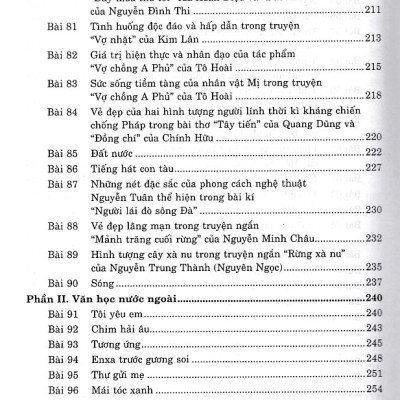 100 Bài Phân tích, Bình Giảng, Bình luận văn học (Dùng chung cho các bộ SGK)