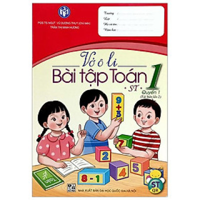 Sách - Vở Ô Li Bài Tập Toán 1 - Quyển 1 (Sáng Tạo)