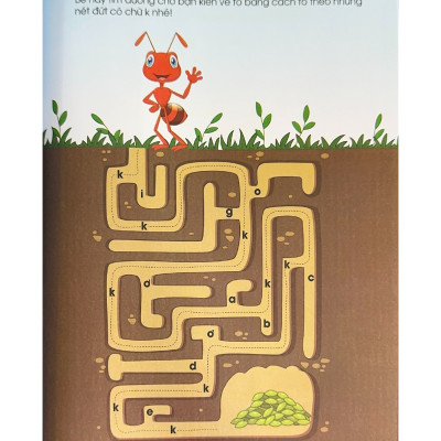 Bé Làm Quen Chữ Cái - Tập 2 (Dành Cho Trẻ Từ 4-5 Tuổi)