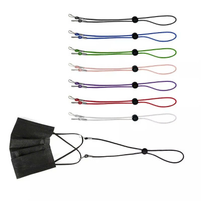 Dây đeo khẩu trang, dây dù, dây vải dài 30 cm dây vải dù dễ dàng sử dụng MÀU ĐEN