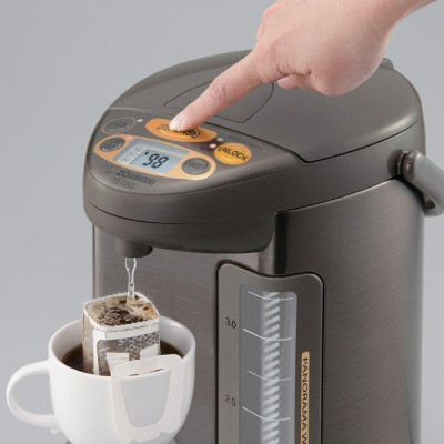 Bình Thủy Điện Zojirushi CD-QAQ40-TA 4L , công suất 670W, hẹn giờ, hệ thống an toàn, bảo hành 1 năm|HÀNG CHÍNH HÃNG