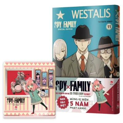 Truyện - Spy X Family - Tập 11 Bản Đặc Biệt - Tatsuya Endo - Kim Đồng