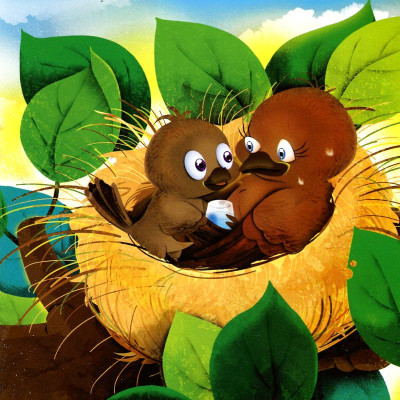 Chuyện Kể Cho Bé Hiếu Thảo - Sẻ Nâu Hiếu Thảo