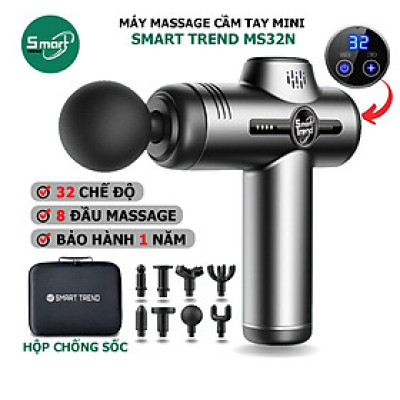 Máy massage cầm tay Smart Trend MS32N 32 chế độ 8 đầu mát xa chính hãng