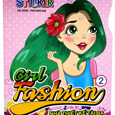 Dán Hình Và Tô Màu Sticker - Girl Fashion - Nhà Thiết Kế Tài Ba - Tập 2