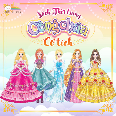 Sách Thời Trang - Công Chúa Cổ Tích  (MEGA)