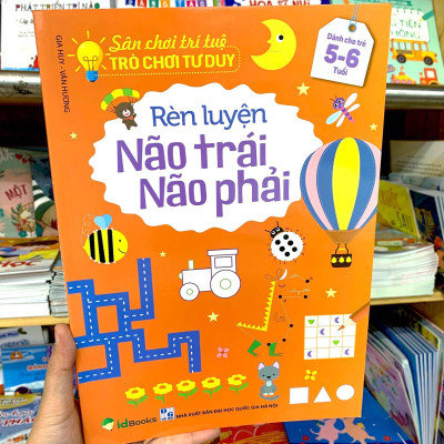 Rèn Luyện Não Trái Não Phải Dành Cho Trẻ 5-6 Tuổi
