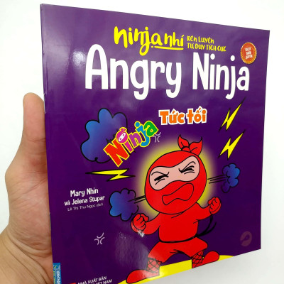 Ninja Nhí - Rèn Luyện Tư Duy Tích Cực - Ninja Tức Tối (Song Ngữ)