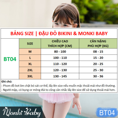 Đồ bơi công chúa tiên cá cho bé gái, dáng liền thân chân váy bồng & tay cánh tiên, hàng cao cấp bền đẹp, an toàn cho da trẻ em | BT04