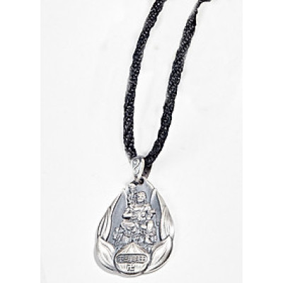 Mặt Dây Chuyền Bạc Bất Động Minh Vương Tuổi Dậu Ngọc Quý Gemstones