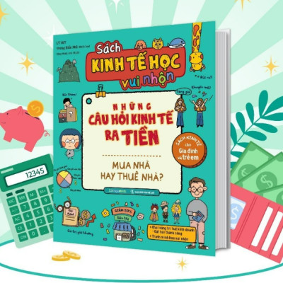 Sách Combo Kinh tế học vui nhộn những câu hỏi kinh tế ra Tiền (4 Cuốn) (MG)