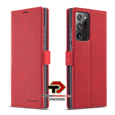 Bao da dạng ví cho SamSung Galaxy Note 20 Ultra chính hãng Forwenw có ngăn đựng thẻ, đựng tiền, khóa nam châm tiện lợi - Hàng chính hãng