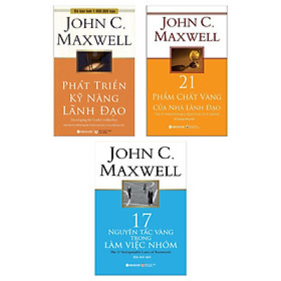 Combo Sách Kỹ Năng Làm Việc ( Bộ 3 cuốn ) : Phát Triển Kỹ Năng Lãnh Đạo + 21 Phẩm Chất Vàng Của Nhà Lãnh Đạo + 17 Nguyên Tắc Vàng Trong Làm Việc Nhóm( Tặng kèm Bookmark Green Life)