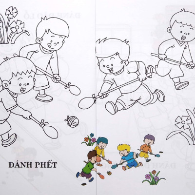 Bé Tô Màu Trò Chơi Dân Gian - Tập 3