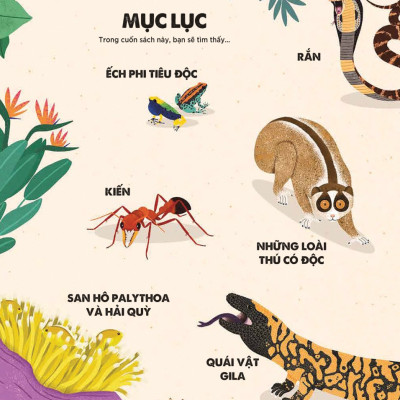 Bách Khoa Tri Thức Dành Cho Trẻ Em - Các Sinh Vật Cực Độc Trên Trái Đất _DTI