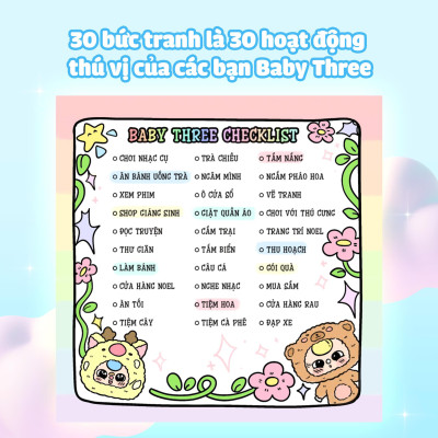Sách - Baby Three Và Cầu Vồng Cảm Xúc