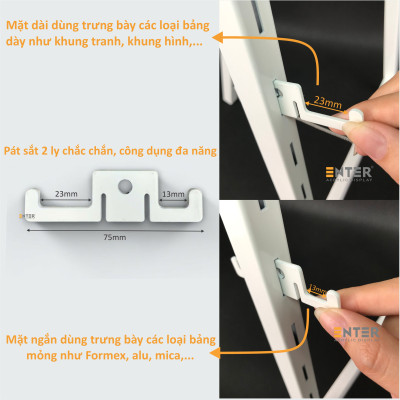 Khung vẽ - giá đỡ tranh Enter GV090 90cm đen / trắng / vàng