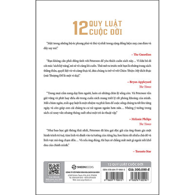  12 quy luật cuộc đời: Thần dược cho cuộc sống hiện đại
