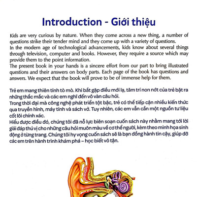 Mẹ Hỏi Bé Trả Lời - Song Ngữ Anh-Việt - Body Parts - Cơ Thể Người (Dành Cho Trẻ Từ 2-7 Tuổi)