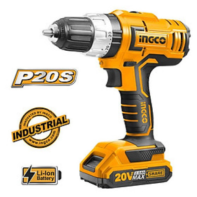 MÁY KHOAN BÚA DÙNG PIN 20V (2.0- 13MM) INGCO CIDLI20031 - HÀNG CHÍNH HÃNG