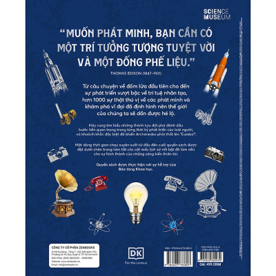 Sách - 1000 Phát Minh Và Khám Phá Vĩ Đại - Zen