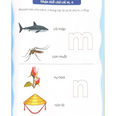 Bé Làm Quen Chữ Cái - Tập 2 (Dành Cho Trẻ Từ 4-5 Tuổi)