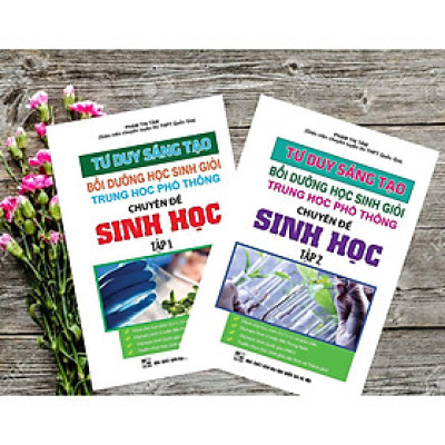 Sách - Tư Duy Sáng Tạo Bồi Dưỡng Học Sinh Giỏi Trung Học Phổ Thông Chuyên Đề Sinh Học - Combo 2 Tập - Khang Việt Book