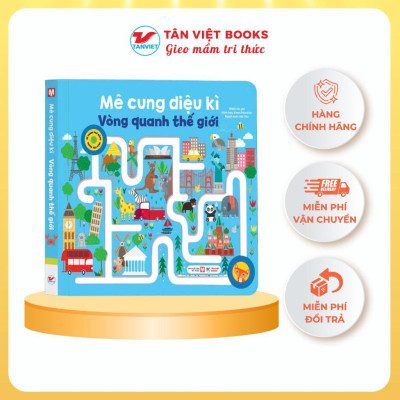 Sách - Mê Cung Diệu Kì - Dành Cho Bé Từ 1 Tuổi - Tân Việt Books