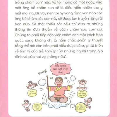 Bố Bỉm Sữa Nuôi Con Khác Biệt (Cuốn sách đạt bằng khen của Thủ tướng chính phủ Hàn Quốc và Bộ trưởng Bộ Bình đẳng giới và gia đình)