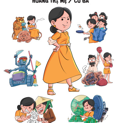 Combo Thỏ và Gia Đình Dzăn Hóa: Thỏ Bảy Màu và Những Người Nghĩ Nó Là Bạn + Gia Đình Dzăn Hóa Nơi Tình Yêu Bắt Đầu Bất Ổn