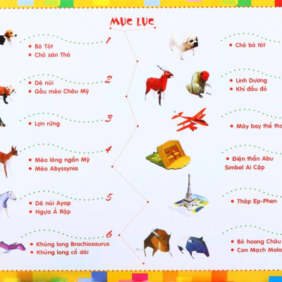 Cắt Dán Hình 3D - Bé Khéo Tay - Bộ Tư Duy