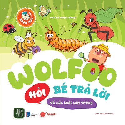 Sách - Wolfoo Hỏi Bé Trả Lời - Combo 6 Cuốn - Quỳnh Hương - 1980 Books