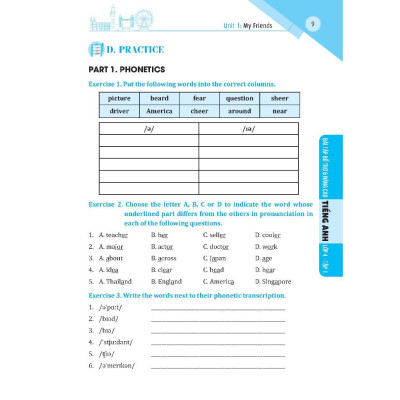 Sách - Global Success - Bài Tập Bổ Trợ Và Nâng Cao Tiếng Anh Lớp 4 - Có Đáp Án - Tập 1 - Minh Thắng