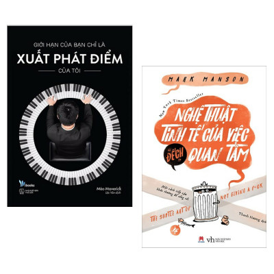 Combo Cẩm Nang Sống: Giới Hạn Của Bạn Chỉ Là Xuất Phát Điểm Của Tôi + Nghệ Thuật Tinh Tế Của Việc "Đếch" Quan Tâm (Bí Quyết Giúp Bạn Tự Tin Và Thành Công Một Cách Đơn Giản Nhất / Tặng Kèm Bookmark Green Life)