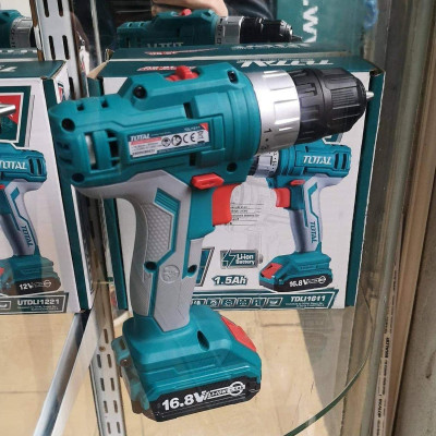 MÁY KHOAN VẶN VÍT DÙNG PIN 16.8V 28NM (01 PIN VÀ 01 SẠC) TOTAL TDLI1611 - HÀNG CHÍNH HÃNG