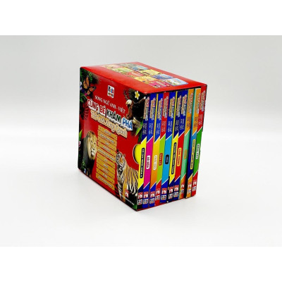 Sách - Từ Điển Bằng Hình Đầu Tiên Của Bé + Cùng Bé Khám Phá Thế Giới Xung Quanh - Combo 3 Boxset - Việt Thư