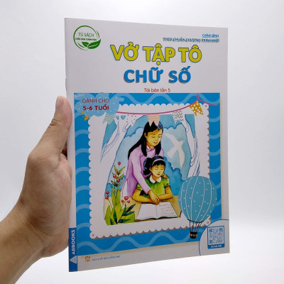 Tủ Sách Chồi Non Chăm Học - Vở Tập Tô Chữ Số - Dành Cho 5-6 Tuổi (Theo Chuẩn Chương Trính Mới) (Tái Bản Lần 5)