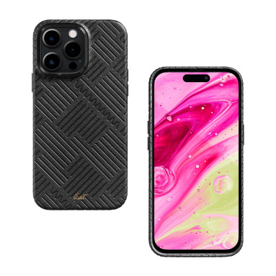 Ốp Lưng bằng Da LAUT Motif cho iPhone 14 Pro Max - Hàng Chính Hãng