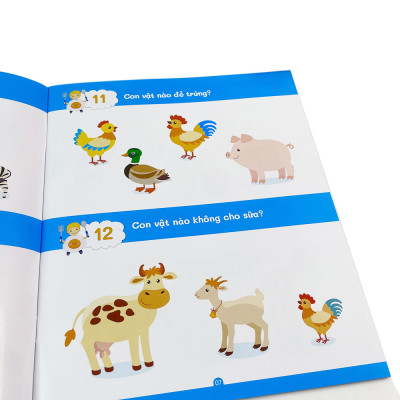 Sách Thiếu Nhi- Bộ 4 Quyển 30 Ngày Phát Triển Trí Tuệ Dành Cho Trẻ Từ 2 - 4 Tuổi Rèn Luyện Khả Năng Tư Duy Quan Sát