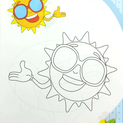 Tập Tô Màu Nhà Trẻ - Mùa Hè Của Bé (2022)