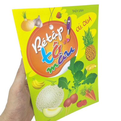 Bé Tập Tô Màu - Củ, Quả (Tái Bản 2023)