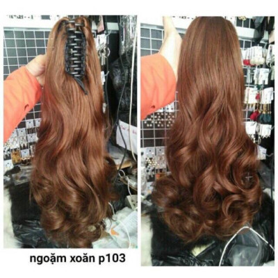  Tóc giả ngoặm vừa cao cấp