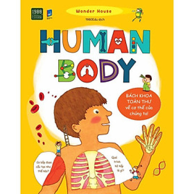 Sách - Human Body - Bách Khoa Toàn Thư Về Cơ Thể Của Chúng Ta - Bìa Cứng - 1980 Books