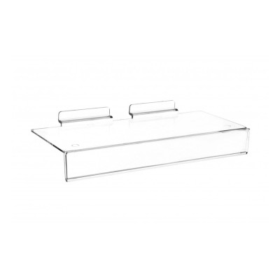 Kệ Mica có khe gắn bảng giá cài tấm SMLIFE Slatwall