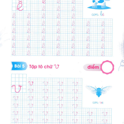 Tập Tô Chữ Cái Dành Cho 4-5 Tuổi _ABB