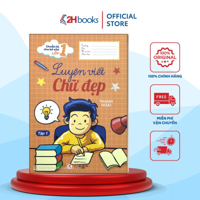 Sách- Chuẩn Bị Cho Bé Vào Lớp 1, Combo 8 cuốn Làm Quen Chữ Cái, Toán Học, Luyện Viết, Tập Tô, Tập Ghép Vần- 2HBooks