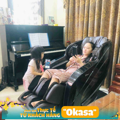 GHẾ MASSAGE OKASA OS-968 ( Bán chạy) 
