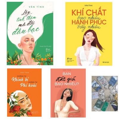 Combo Tuyệt Phẩm Của Tác Giả Văn Tình : Lấy Tình Thâm Mà Đổi Đầu Bạc + Khí Chất Bao Nhiêu, Hạnh Phúc Bấy Nhiêu + Bạn Đắt Giá Bao Nhiêu? + Không Tự Khinh Bỉ Không Tự Phí Hoài / BooksetMK (Bộ Sách Thay Đổi Tư Duy Không Chỉ Dành Cho Phái Đẹp)